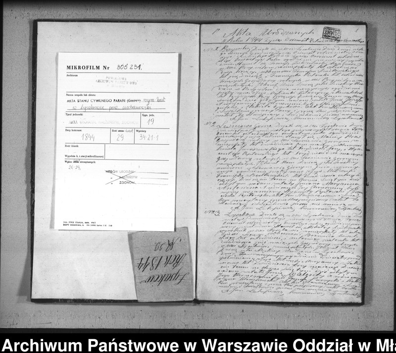 image.from.unit.number "Akta urodzin, małżeństw i zgonów"