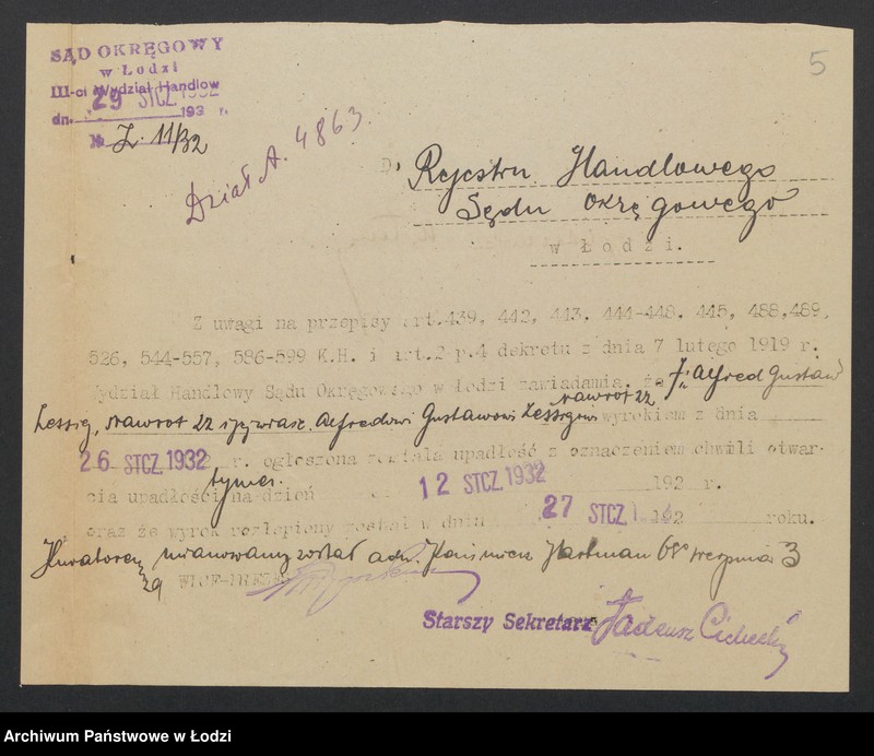 Obraz 7 z jednostki "Alfred Gustaw Lessig- sprzedaż instrumentów muzycznych"