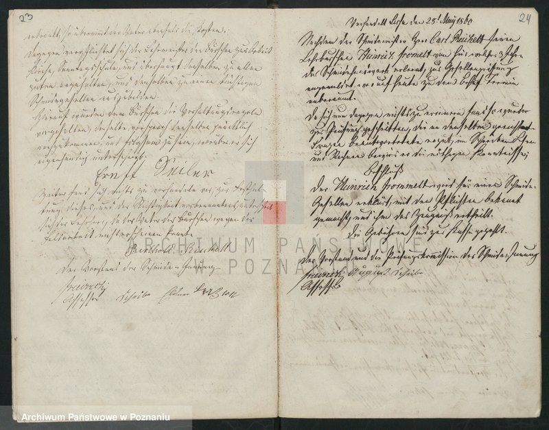 image.from.unit.number "Protokolarz Komisji Egzaminacyjnej cechu kowalskiego w Lesznie"