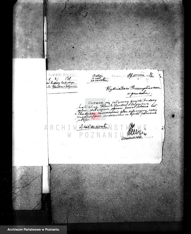 Obraz 12 z jednostki "Projekt budowy hali uboju H. Glandera w Zelgniewie"