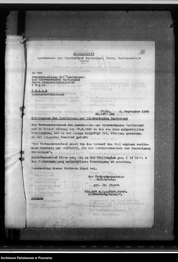 Obraz 20 z jednostki "Sparkassen und Giroverband Wartheland"