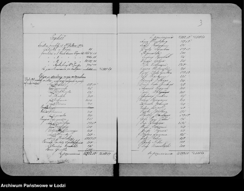 Obraz 6 z jednostki "Sprawozdanie kasowe"