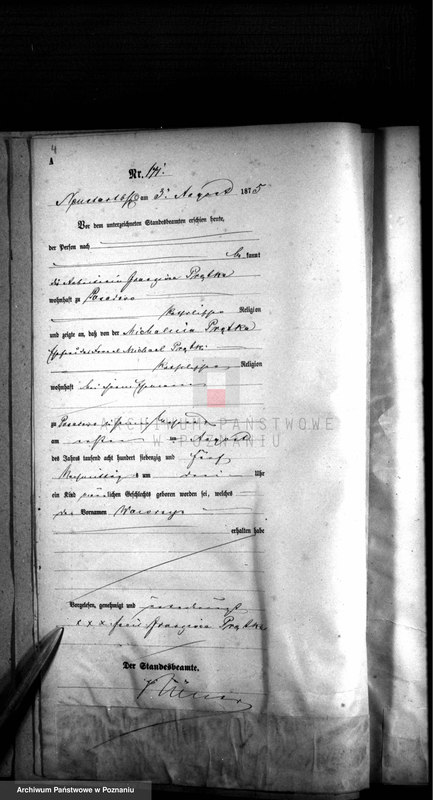 image.from.unit.number "Księga urodzeń tom II"
