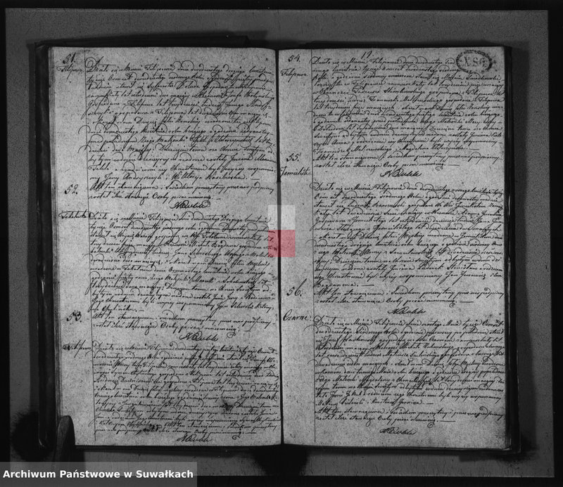 image.from.unit.number "Duplikat Parafii Filipowskiey: to jest Akta Urodzonych, Zeszłych i Zaślubionych z Roku 1827"