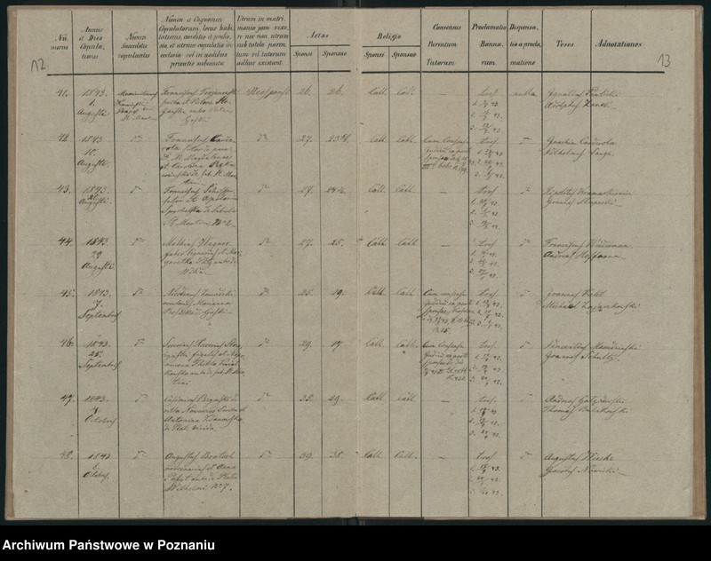 Obraz 9 z jednostki "Księga małżeństw"