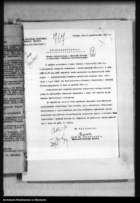 image.from.unit.number "Pisma okólne, okólniki i zarządzenia"