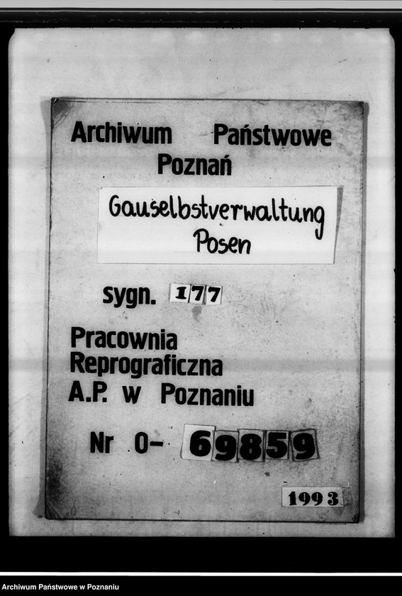 Obraz 10 z jednostki "Verwaltung - eingegliederte Ostgebiete [prawo górnicze]."
