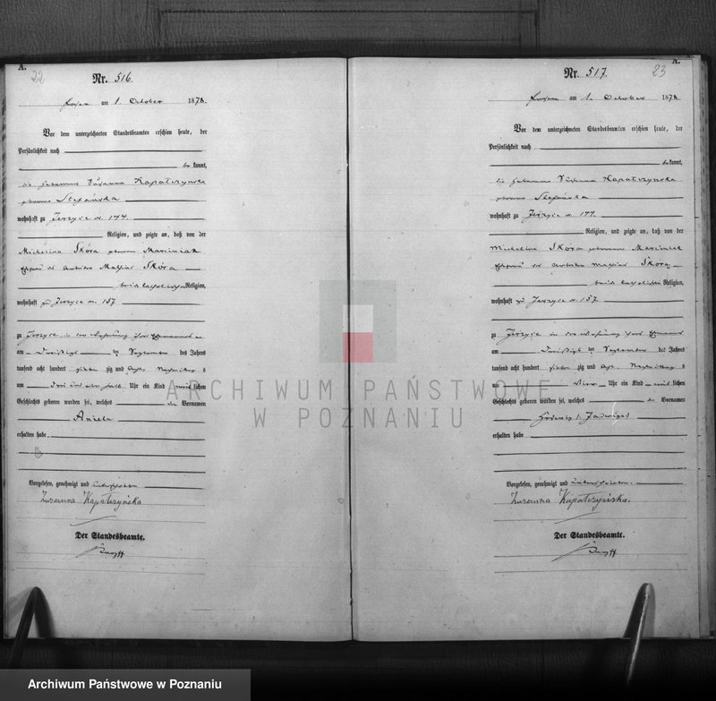 image.from.unit.number "Księga urodzeń t. II"