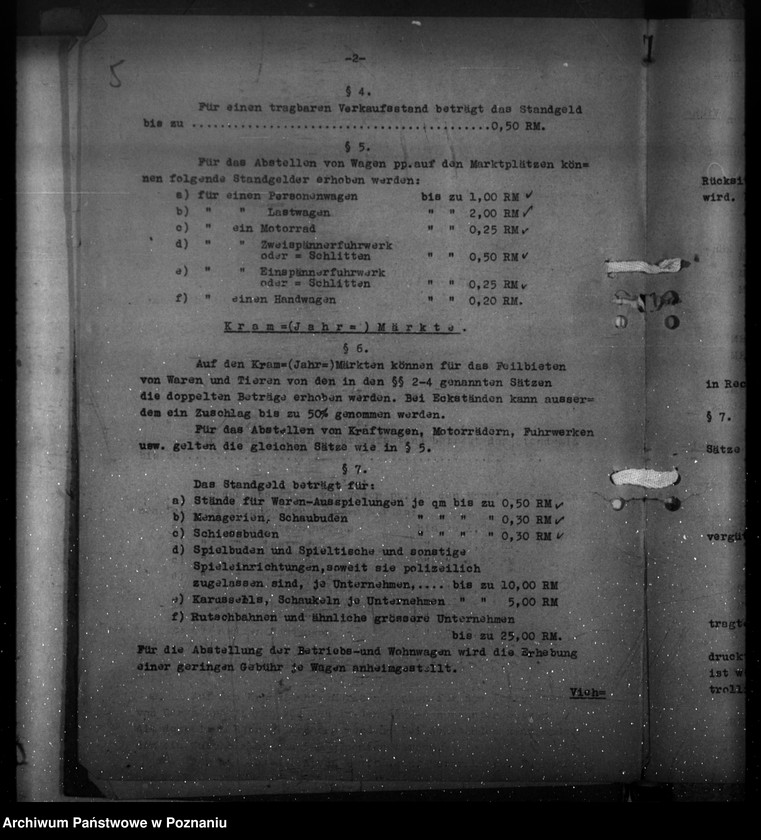 Obraz 9 z jednostki "Marktstandsgelder"