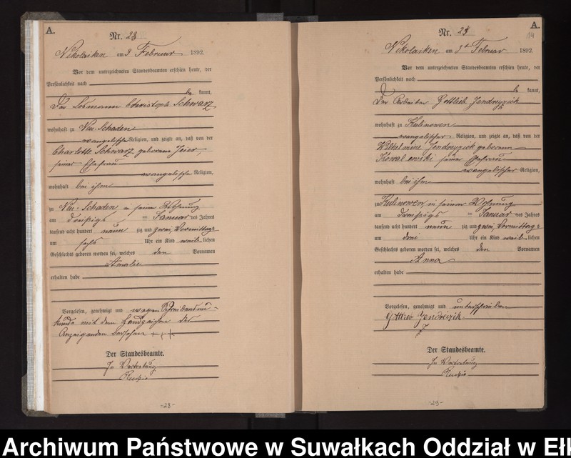 image.from.unit.number "Geburts-Haupt-Register des Königlichen Preussischen Standes-Amtes Nikolaiken Kreis Sensburg"