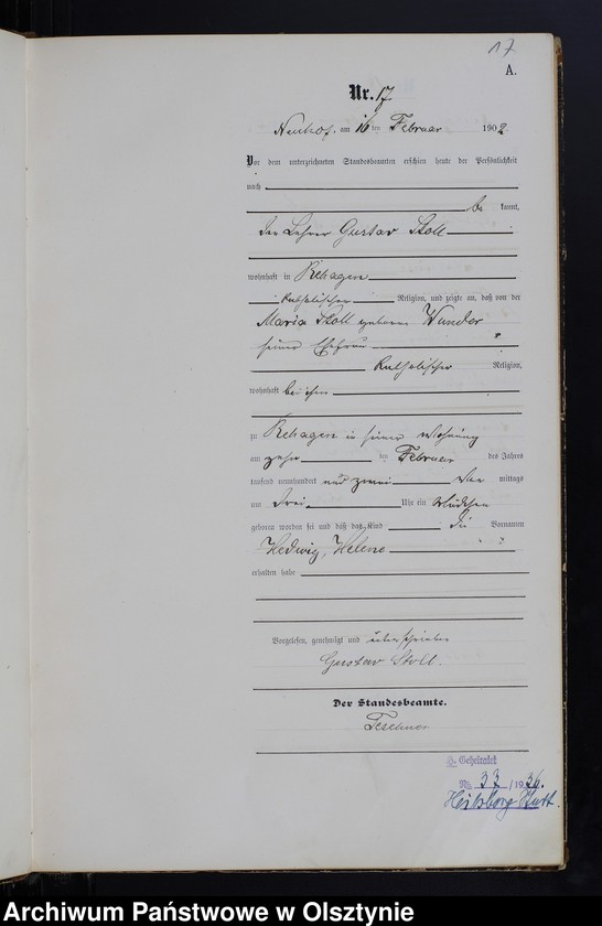 image.from.unit.number "Geburts-Haupt-Register Nr 1 - 121"