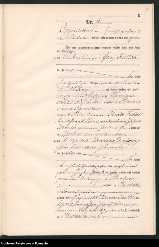 Obraz 20 z jednostki "Księga małżeństw"