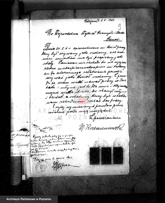 Obraz 13 z jednostki "M. Krzemieniewski w Połajewie pow. czarnkowski Młyn i piła - kocioł nr 10017 fabryczny kocioł nr 138 woj."