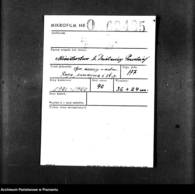 Obraz 2 z jednostki "Sprawy szczegółowo-administracyjne Ropa, benzyna itp.."