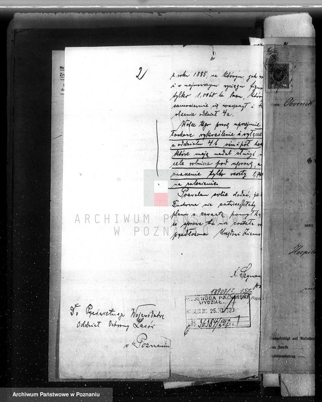 Obraz 6 z jednostki "Probostwo Oborniki /Nadzór nad gospodarką leśną/"