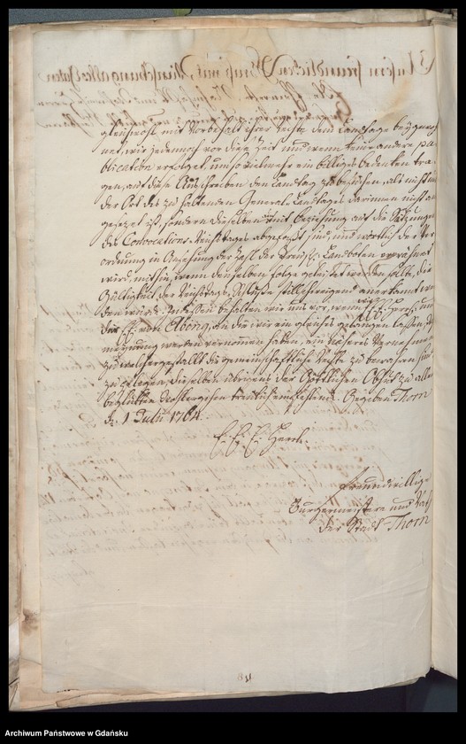 image.from.unit.number "Recesy Stanów, między innymi Colloqium Gedanense et Commitio Electionis, sejm elekcyjny w Warszawie 27 VIII - 7 IX 1764"