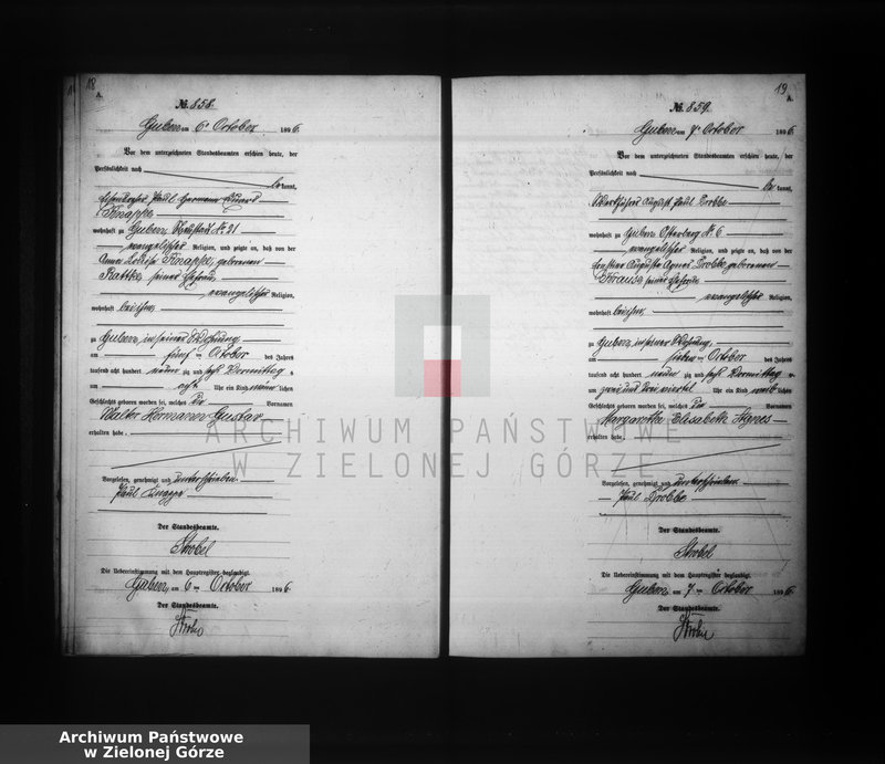 image.from.unit.number "Geburts-Neben-Register, Band III von No 839 bis No 1095"