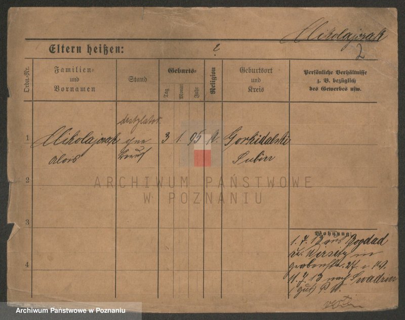 Obraz 4 z jednostki "Mikołajczak (żonaci i wdowy)"