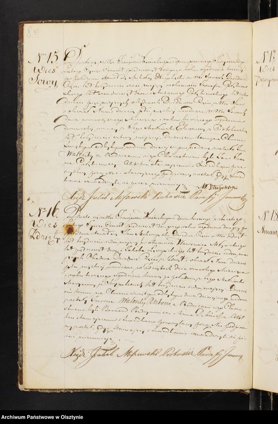 image.from.unit.number "Duplikat Parafii Janowieckiej w Powiecie Mławskim Gubernii Płockiej na Rok 1852"