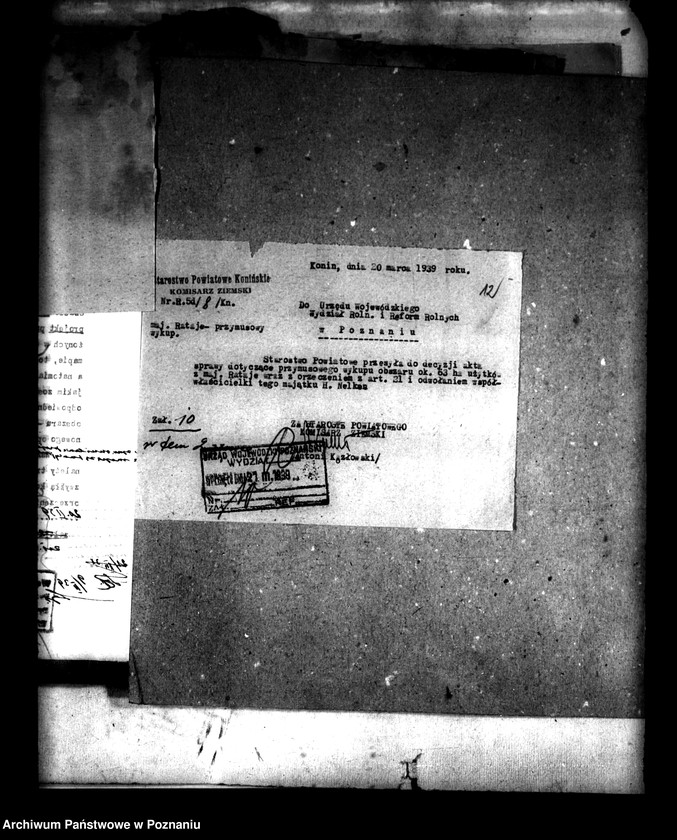 Obraz 16 z jednostki "Majątek Rataje powiatu konińskiego przymusowy wykup"