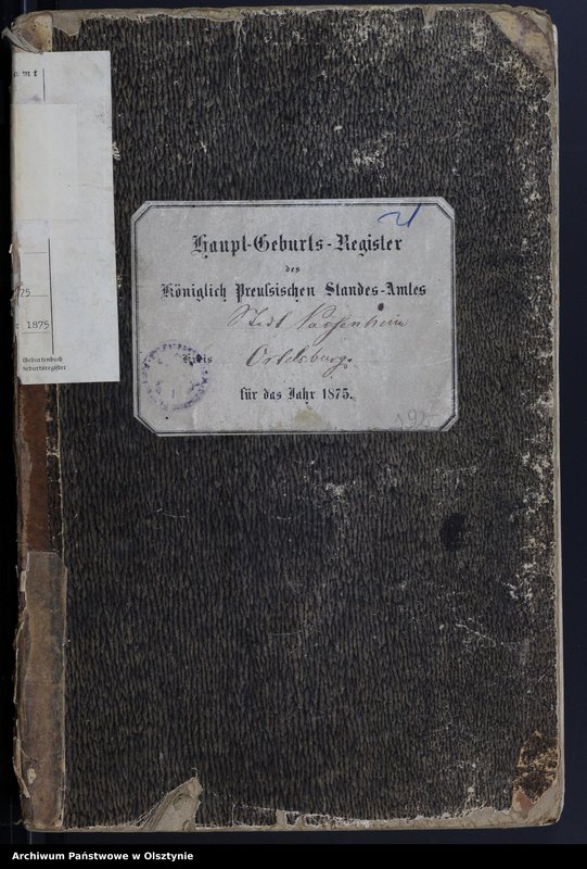 image.from.unit.number "Haupt-Geburts-Register Nr 1 - 91"
