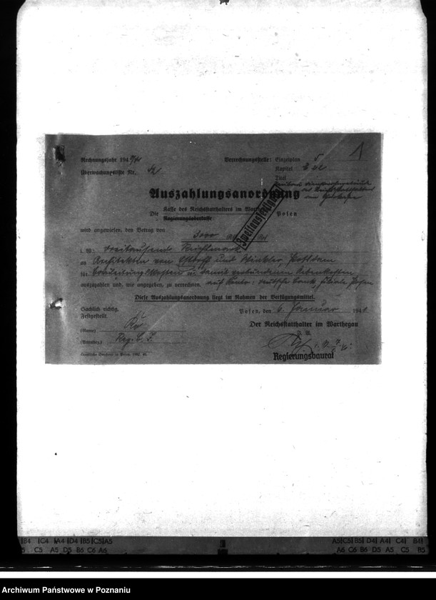 Obraz 5 z jednostki "Dienstwohngebäude des Reichsstatthalters Posen - nad jeziorem Góreckim"