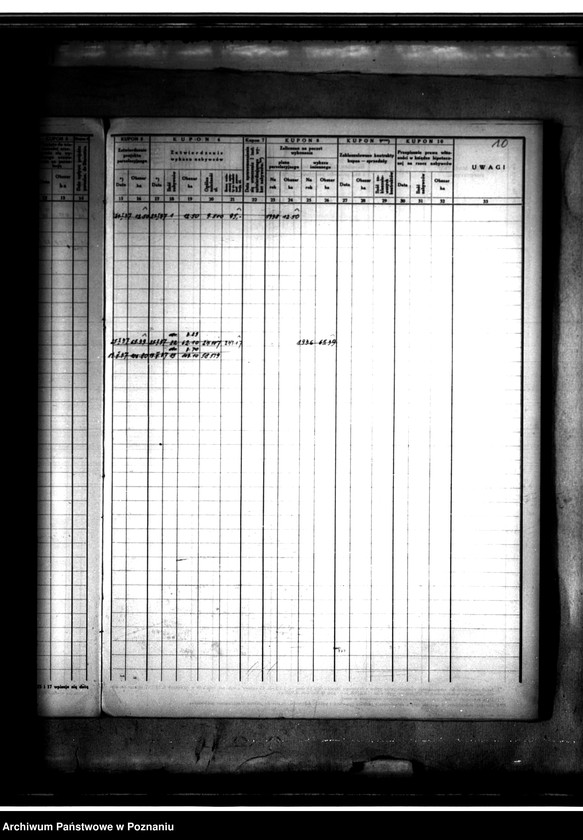 Obraz 14 z jednostki "/Księga kontroli prac parcelacji prywatnej/ powiatu średzkiego/"