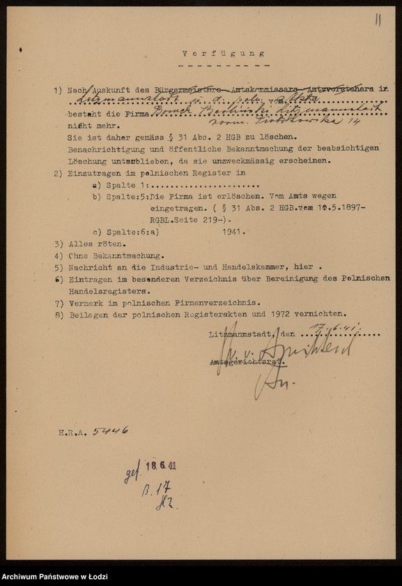 Obraz 13 z jednostki "Boruch Berliński- wyrób i sprzedaż bielizny"