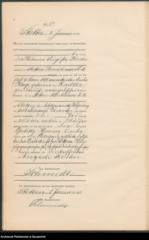 image.from.unit.number "Geburts-Register (Neben-Register) Band I"