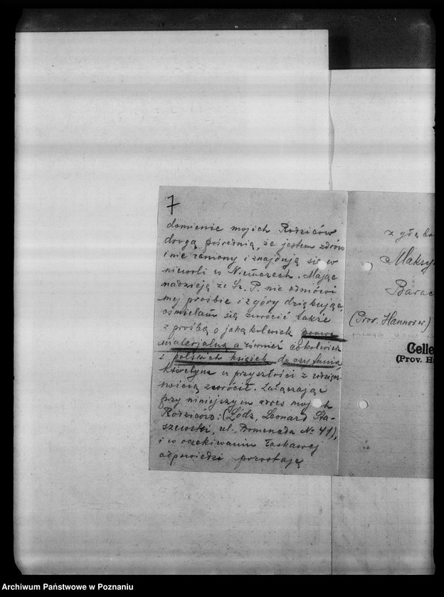 Obraz 12 z jednostki "Korespondencja różna- między innymi sprawozdanie Biura Porady Prawnej, wnioski o subwencję Gazety Olsztyńskiej, listy profesora Eugeniusza Romera- s. 13."