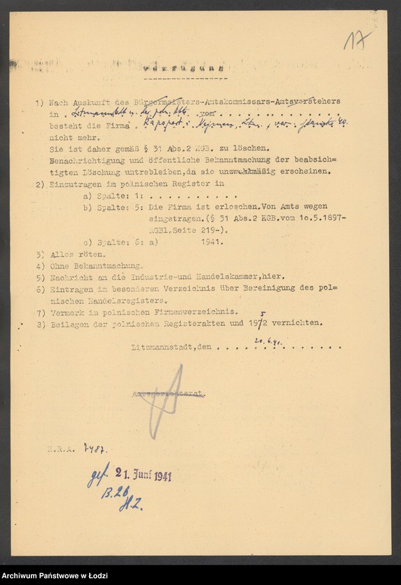 Obraz 19 z jednostki "Rapaport i Nejman- wyrób i sprzedaż pończoch"