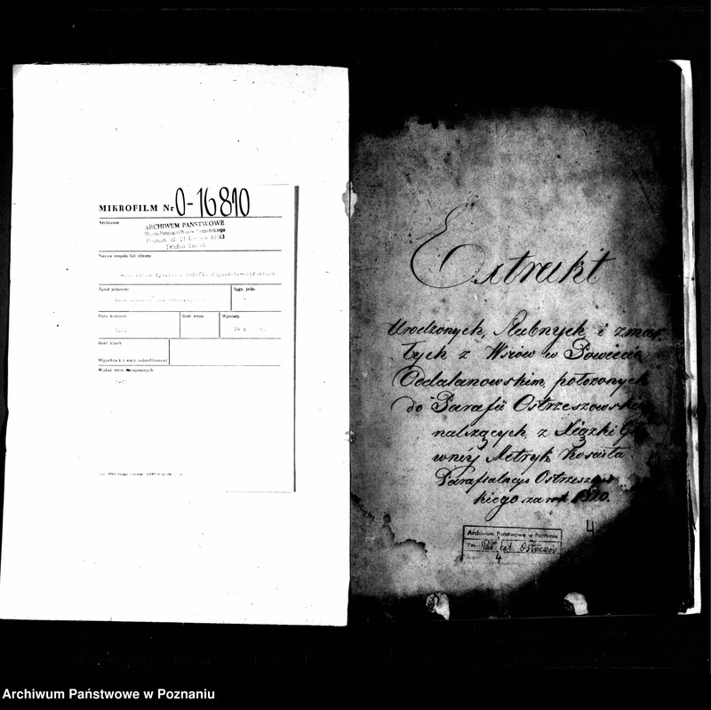 image.from.unit.number "Ekstrakt urodzonych, ślubów i zmarłych"