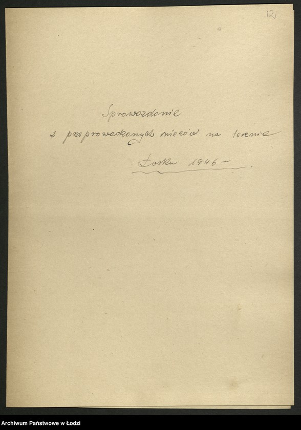 Obraz 13 z jednostki "Sprawozdania [i protokoły] z przeprowadzonych wieców [z załącznikami]"