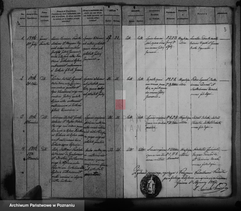 Obraz 4 z jednostki "Duplikat baptisatorum, copulatorum, mortuorum"