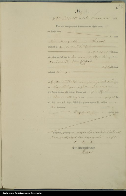 image.from.unit.number "Haupt-Geburts-Register Nr 1 - 119"