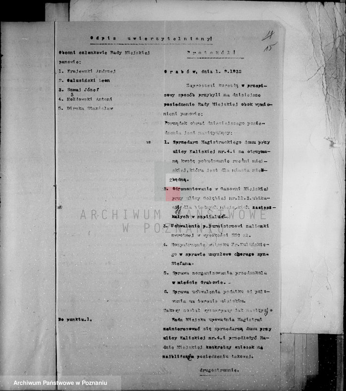 Obraz 19 z jednostki "Miasto Gostyń administracja"