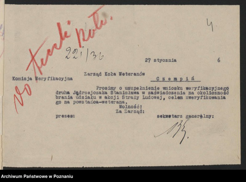 Obraz 6 z jednostki "Czempiń, powiat Kościan akta koła."