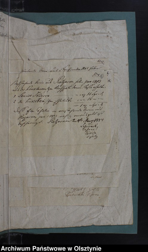 image.from.unit.number "Armen Kassen Rechnung des Kirchspiels Kruklanken"