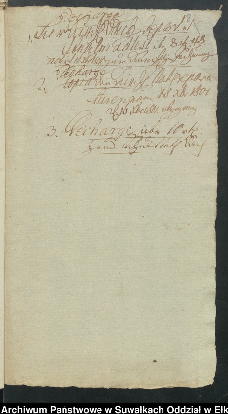 image.from.unit.number "1. Sachen betreffend die Kleinen Reparaturen an der Kirche ind den Kirchengebäden vom Jahre 1801. 2. Kirchen Bau Sachen wegen Reparatur des Kirchendachs vom Jahre 1804. 3. Bau sachen wegen des Pfarrer Widdem im Jahre 1806"
