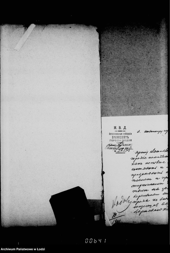 Obraz 6 z jednostki "O zamoščenji ulicy Karolevskoje šosse ot Lonkovoj do territorji Lodzinskoj Fabričnoj Železnoj Dorogi"