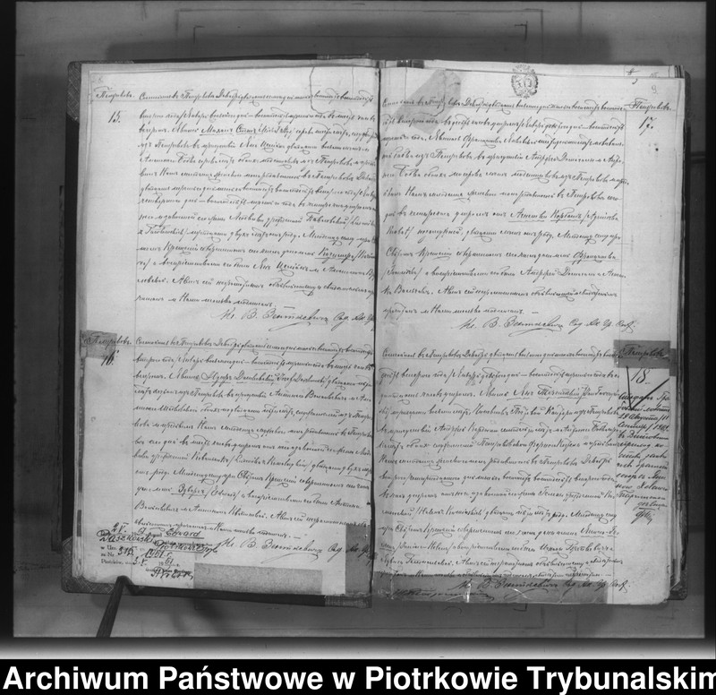 Obraz 7 z jednostki "[Księga duplikat aktów urodzonych, zaślubionych i zmarłych]"