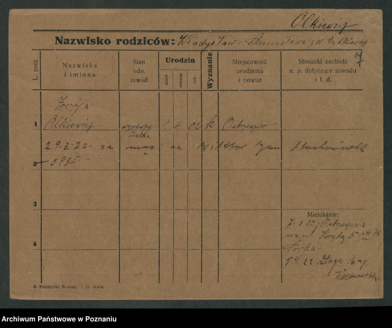 Obraz 9 z jednostki "Olk - Olszewski"