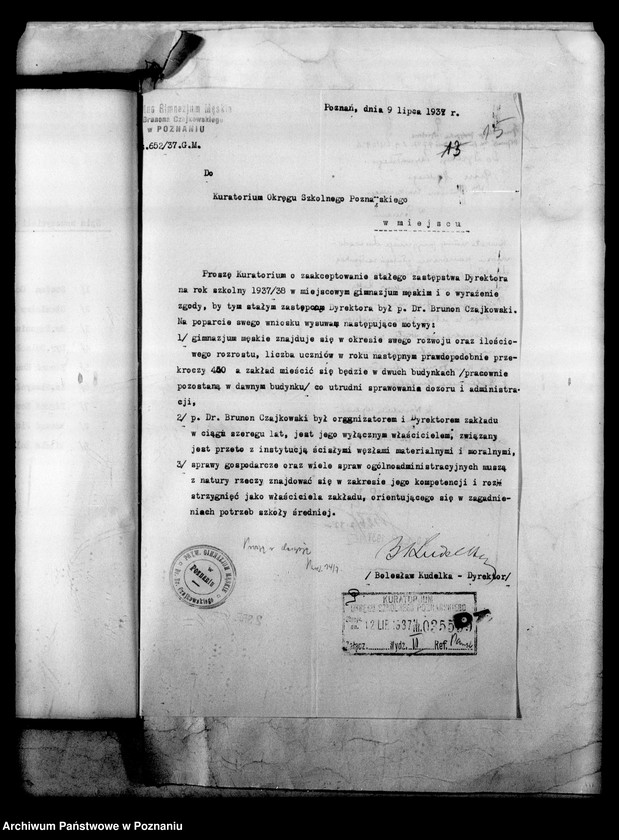 Obraz 18 z jednostki "Prywatne Gimnazjum Czajkowskiego- Poznań [wykaz uczniów klasy VIII- ej]"