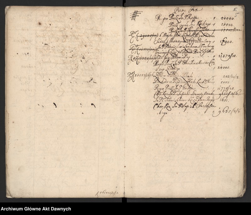 image.from.unit.number "Raptularz podatków anni 1677."