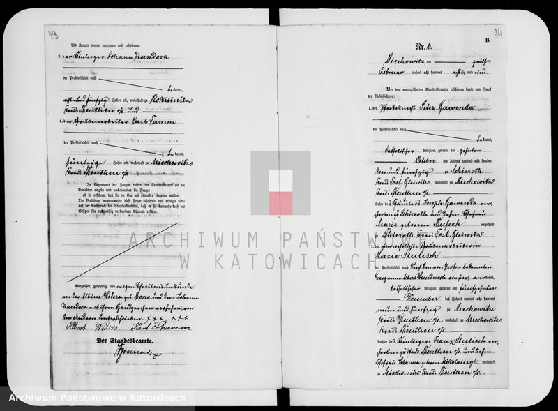image.from.unit.number "Księga małżeństw za rok 1881 [nr 1 - 61]"