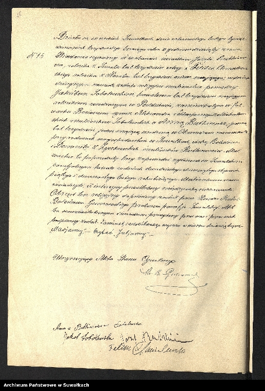 image.from.unit.number "Akta m[ałżeństw] z[gonów] 1933"