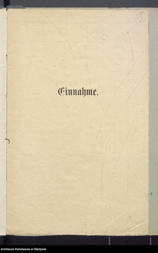 image.from.unit.number "Recnung der Kirchspiels Armen Kasse zu Widminnen"