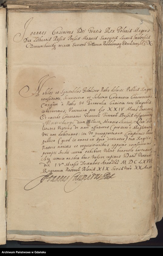 image.from.unit.number "Recesy Stanów, między innymi sejm nadzwyczajny w Warszawie 24 I - 7 III 1668"