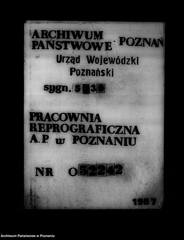 Obraz 1 z jednostki "/Podania o pracę Józef Linette /w Kasie Głównej Województwa/ Edward Nowak /w Kasie Skarbowej w Środzie/"