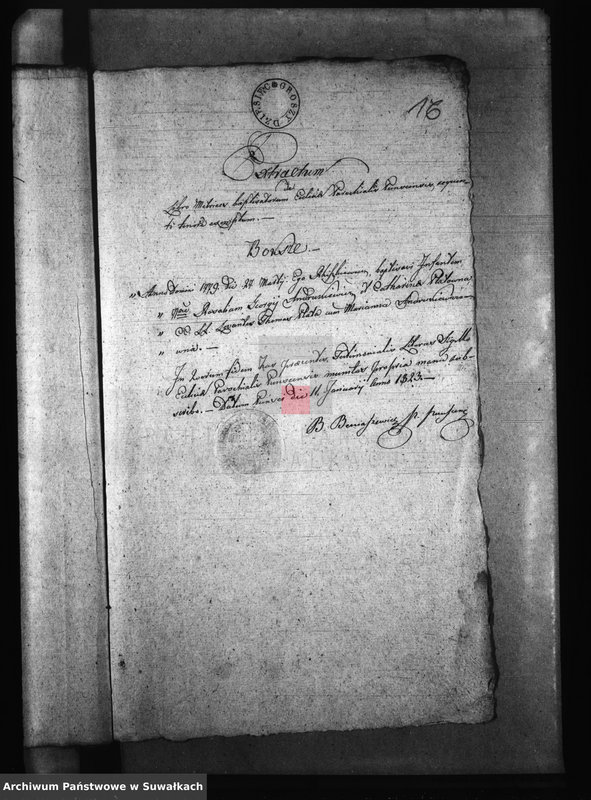image.from.unit.number "Annexa Gminy Puńskiey 1823 Roku"